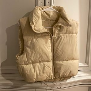 Puffy vest, never worn!